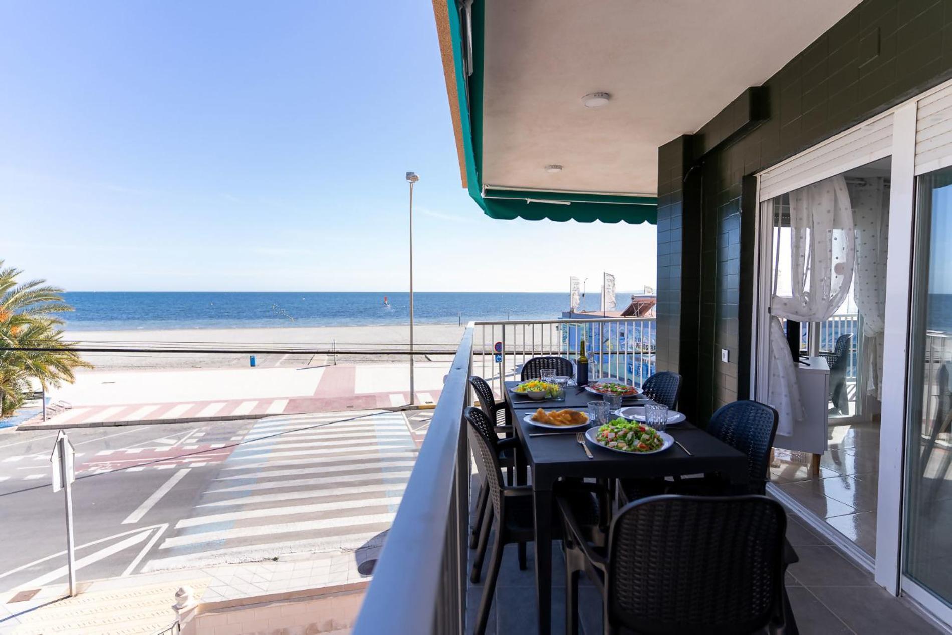 Rentafive Primera Linea Terraza Reformado サンタ・ポラ エクステリア 写真